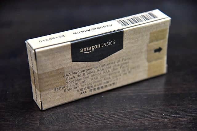 Amazonベーシックの単4充電式ニッケル水素電池