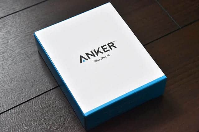 Ankerの60W10ポートUSB急速充電器 レビュー