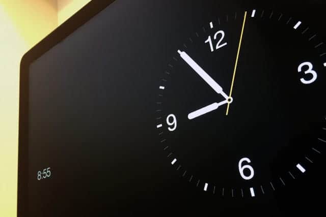 Apple Watch スクリーンセーバー