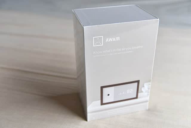 空気品質モニター『Awair』の特徴と開封写真