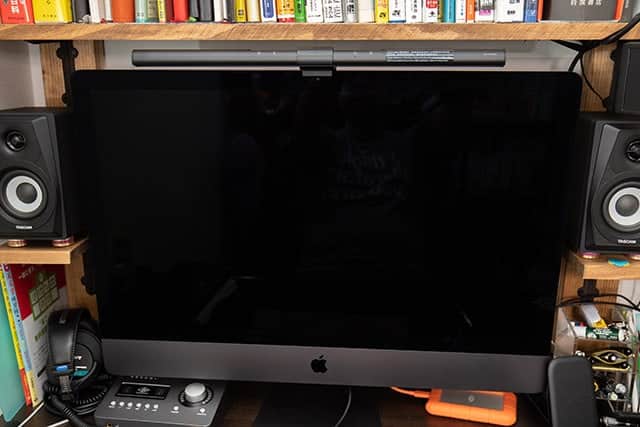 iMac Proにスクリーンバーを設置してみた