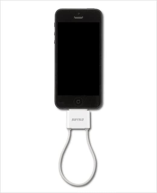 BUFFALO iPhone5/5s/5c・iPod touch・iPad・iPad mini用コンパクトワンセグチューナー 1S-IPM110