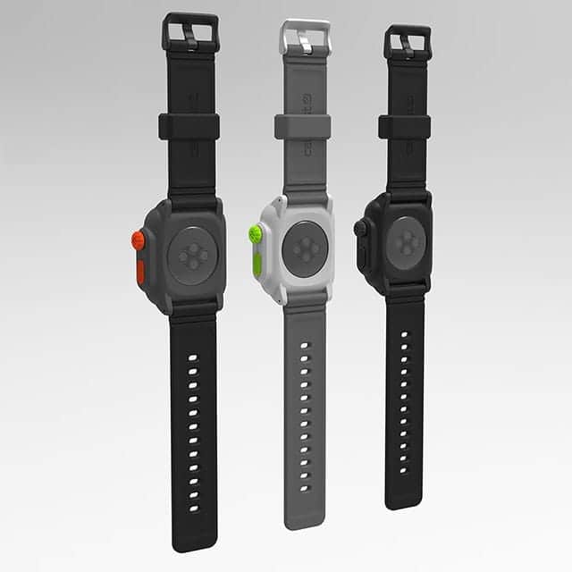 Catalyst Case for Apple Watch　裏から見たところ