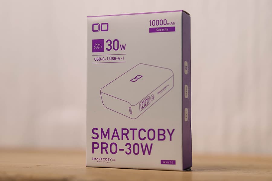 CIO モバイルバッテリー PD 30W SMARTCOBY Pro 30W ホワイト