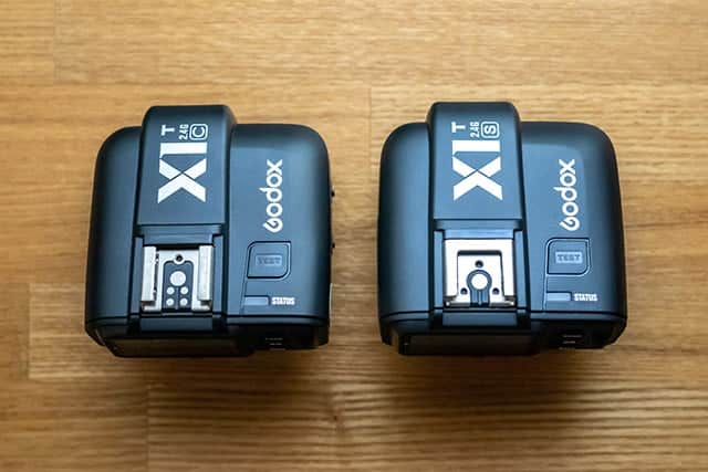 Godox X1T-S キャノン版との比較