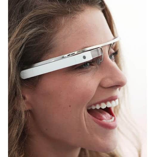 Google glass メガネの画像