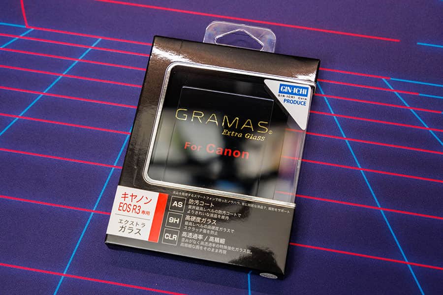 銀一×GRAMAS 液晶保護フィルム Canon EOS R3 専用