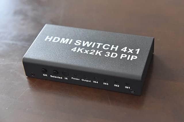 HDMI切替器本体写真