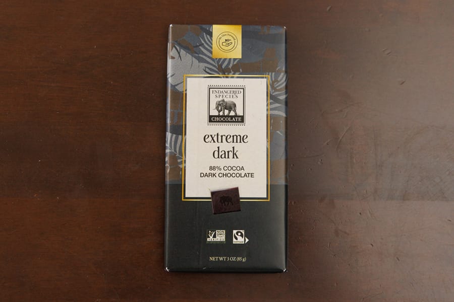 Endangered Species Chocolate 88％チョコレート