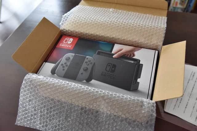 Nintendo Switchの箱
