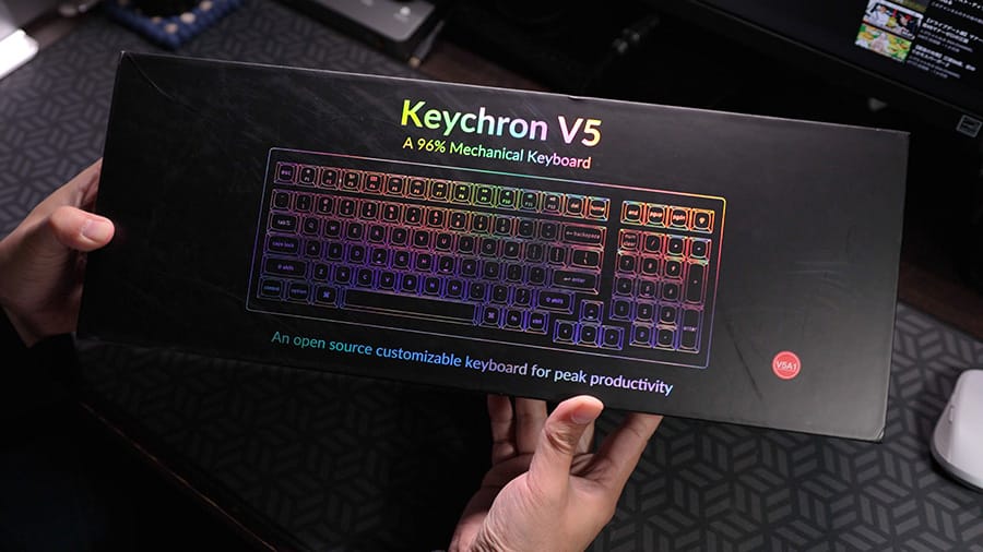 Keychron V5 パッケージ