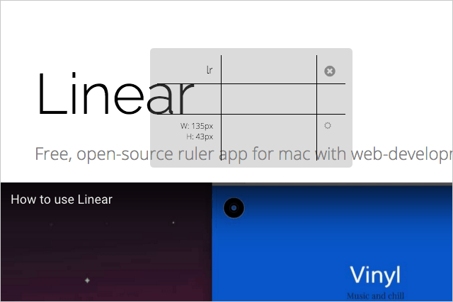Web制作時に使える定規ツール『Linear』が便利すぎる