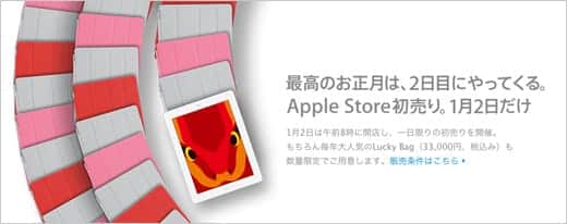 アップルの福袋Lucky Bag2013