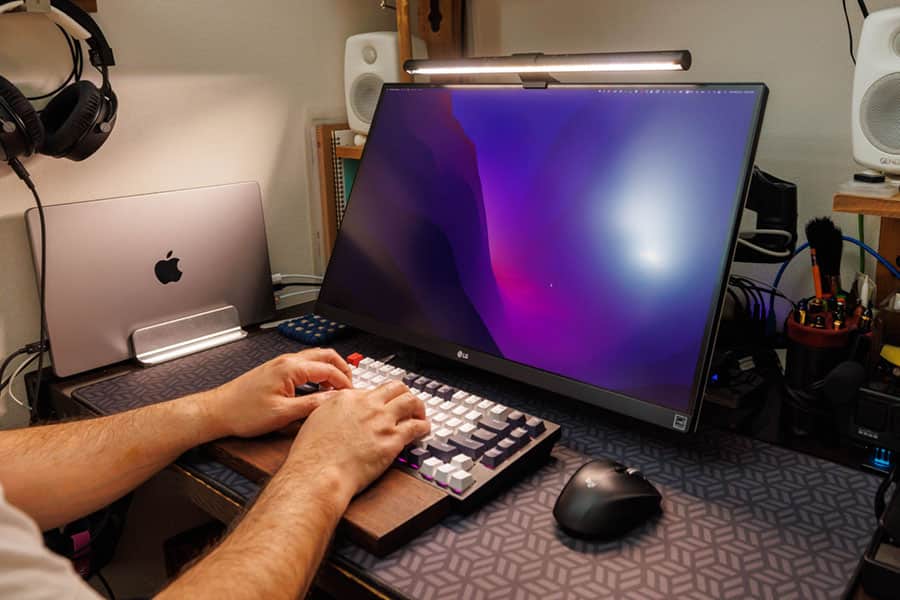 M1 Max MacBook Proと外部モニター