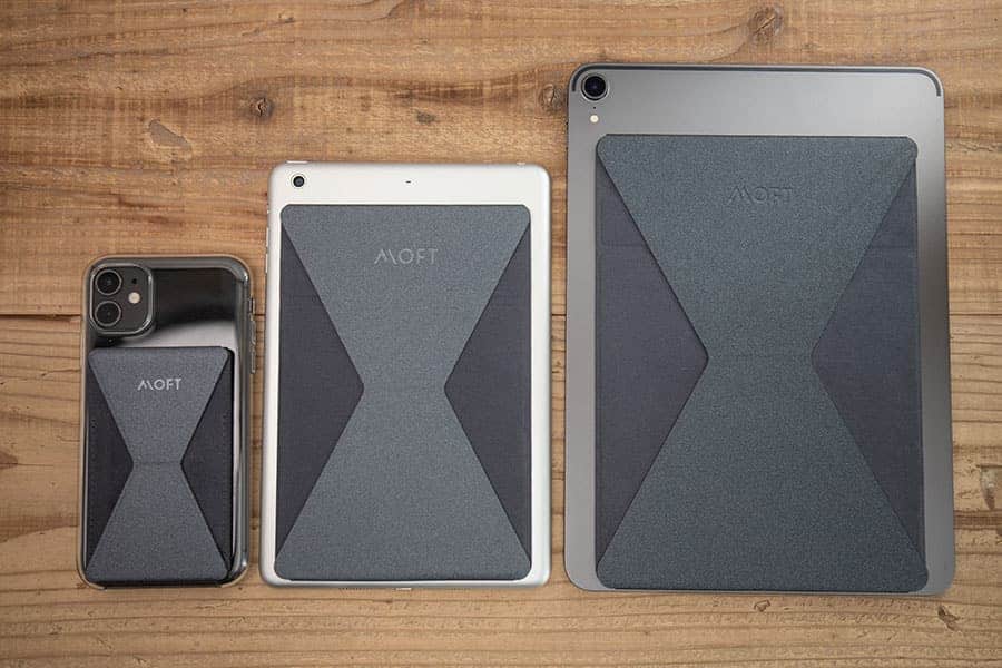 iPhone、iPad mini、iPad ProにMOFT Xを装着