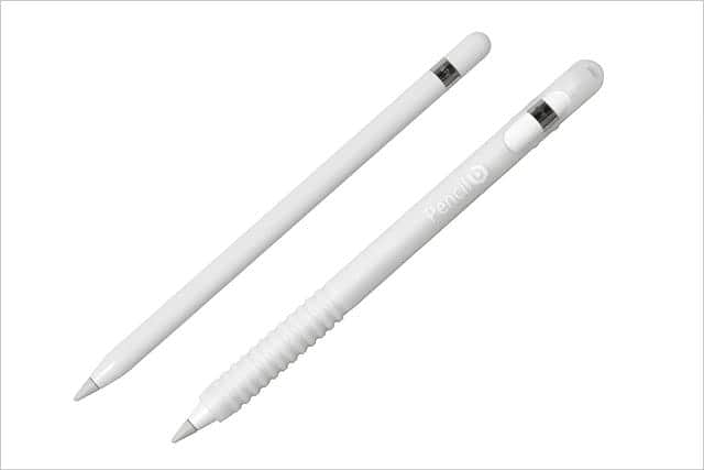 Apple Pencilへの不満が解消されるシリコン製カバー　グリップ力アップ、転がり＆キャップ紛失防止