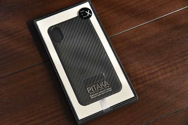 PITAKA iPhoneXケース　軍用防弾チョッキ素材アラミド繊維