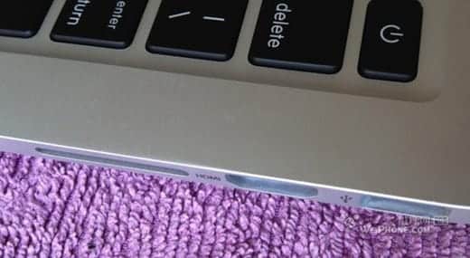Retinaディスプレイ搭載のMacBook Pro13インチの流出写真？右側のポート
