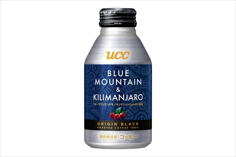 UCC ORIGIN BLACK ブルーマウンテン＆キリマンジァロ R缶