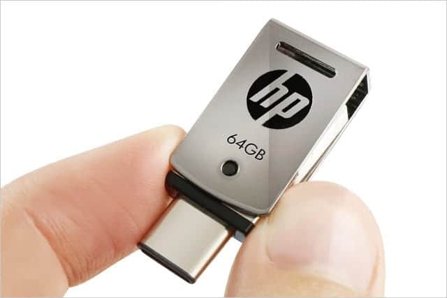 USB-CとAの両方に対応したHPのUSBフラッシュメモリ。これからは進化したUSBメモリを使おう！