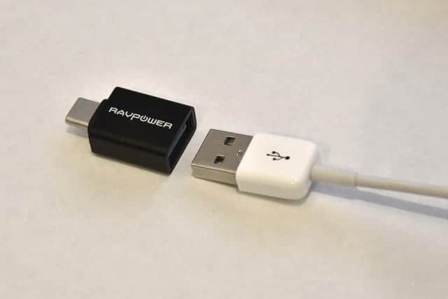 USB-A to USB-C 変換