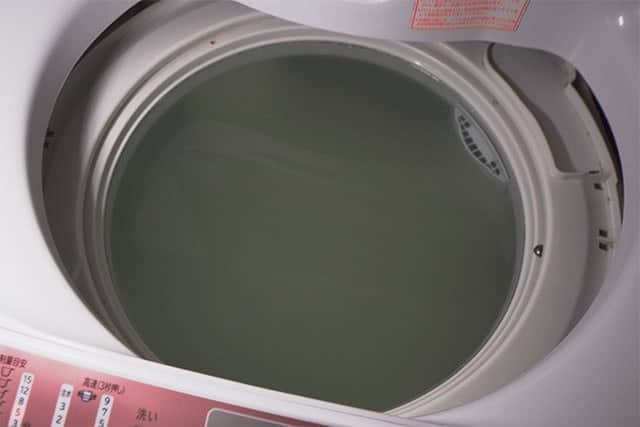 水が濁った洗濯機