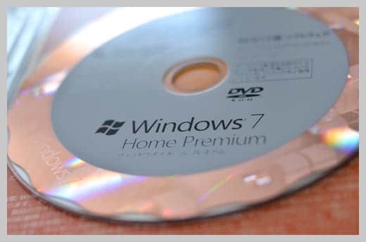 Windows 7 Home Premium DVD