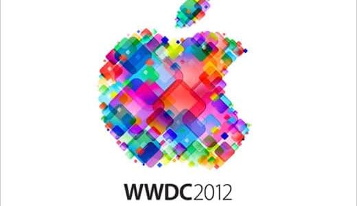 アップルロゴが可愛いWWDC2012のイメージを壁紙にしてみた→無料ダウンロード