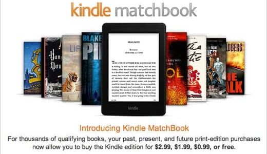 日本でのサービス開始が気になる...アマゾンの「Kindle MatchBook」ただ、真に望むのは...