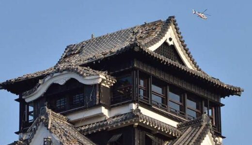 平成28年(2016年)熊本地震　しゃちほこがなくなった熊本城の被害状況 [ 写真61枚 ]