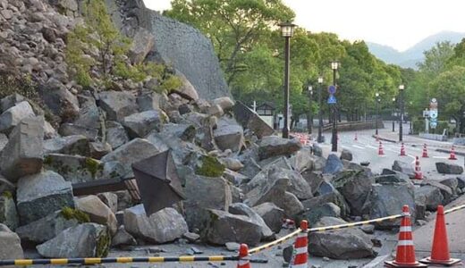 徐々に判明してきた熊本城の被害状況。地震で被害を受けた石垣「武者返し」は元に戻らないかも…