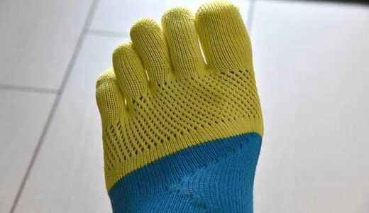 乾燥する冬。ジョギング中の靴の中が滑るので、Tabioのレーシングラン5本指ソックスを購入【レビュー】