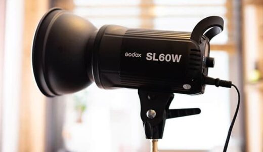 暗いなら4100LUXの明るい光を！写真や動画撮影時に強力な定常光ライト『Godox SL60W』レビュー