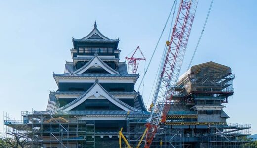 復活！熊本城が地震から見事に蘇った！特別公開スタートしたので初日に行ってみた