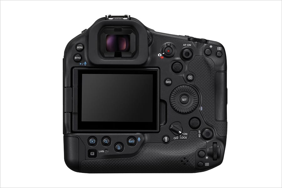 EOS R1 背面