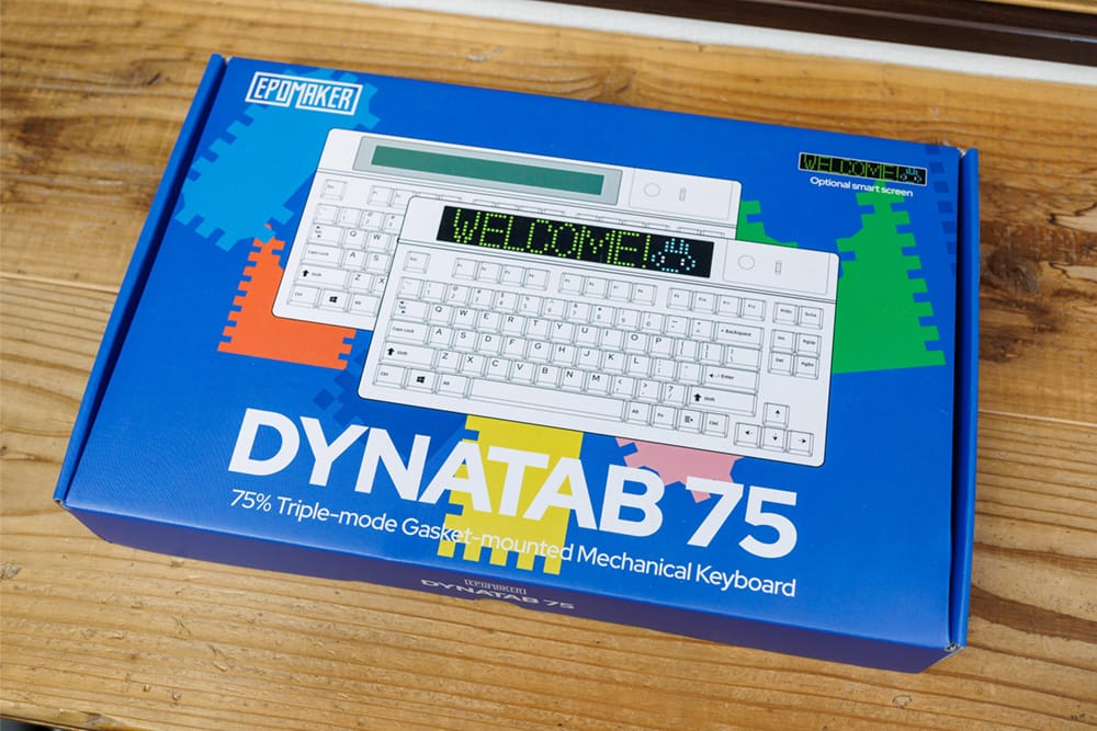 EPOMAKER DynaTab 75X パッケージ