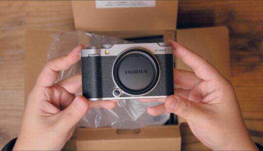 Fujifilm X-M5 開封の様子