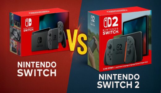 Nintendo Switch VS Switch 2 イメージ画像