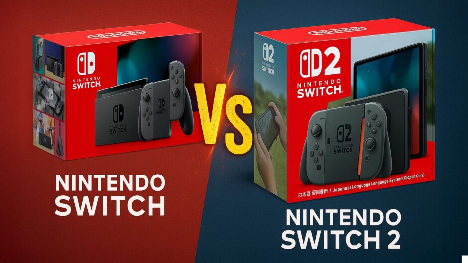 Nintendo Switch VS Switch 2 イメージ画像
